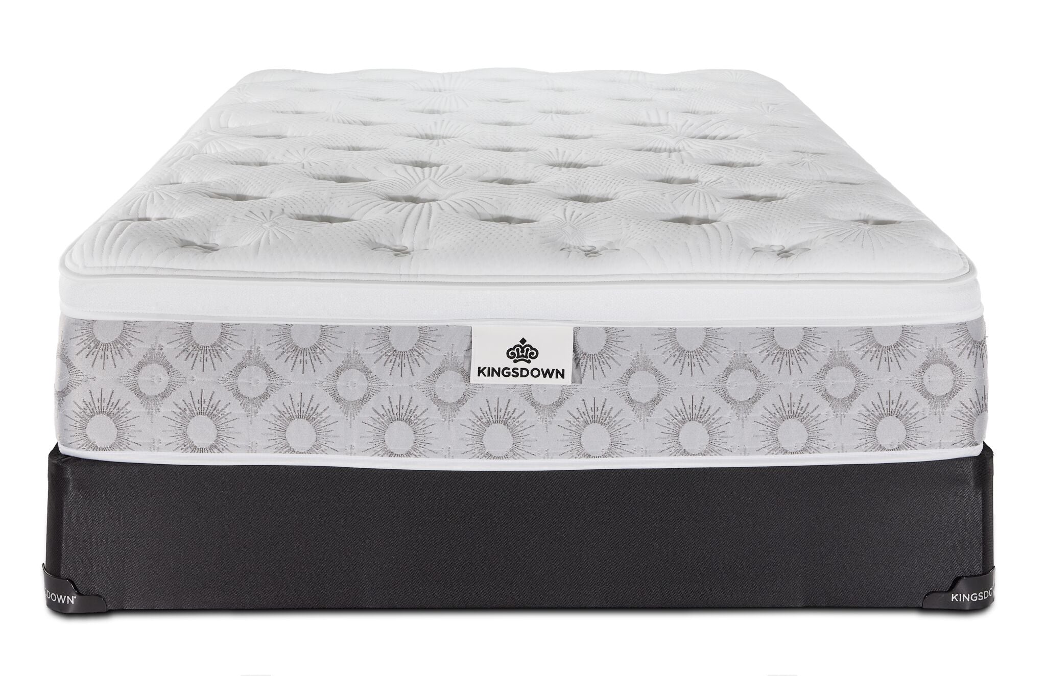 Kingsdown Paxton Medium Euro Top Twin XL Mattress and Boxspring Set