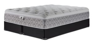 Kingsdown Paxton Medium Euro Top Queen Mattress and Split Boxspring Set