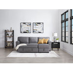 Poppy Pop-Up Sofa Bed - Grey