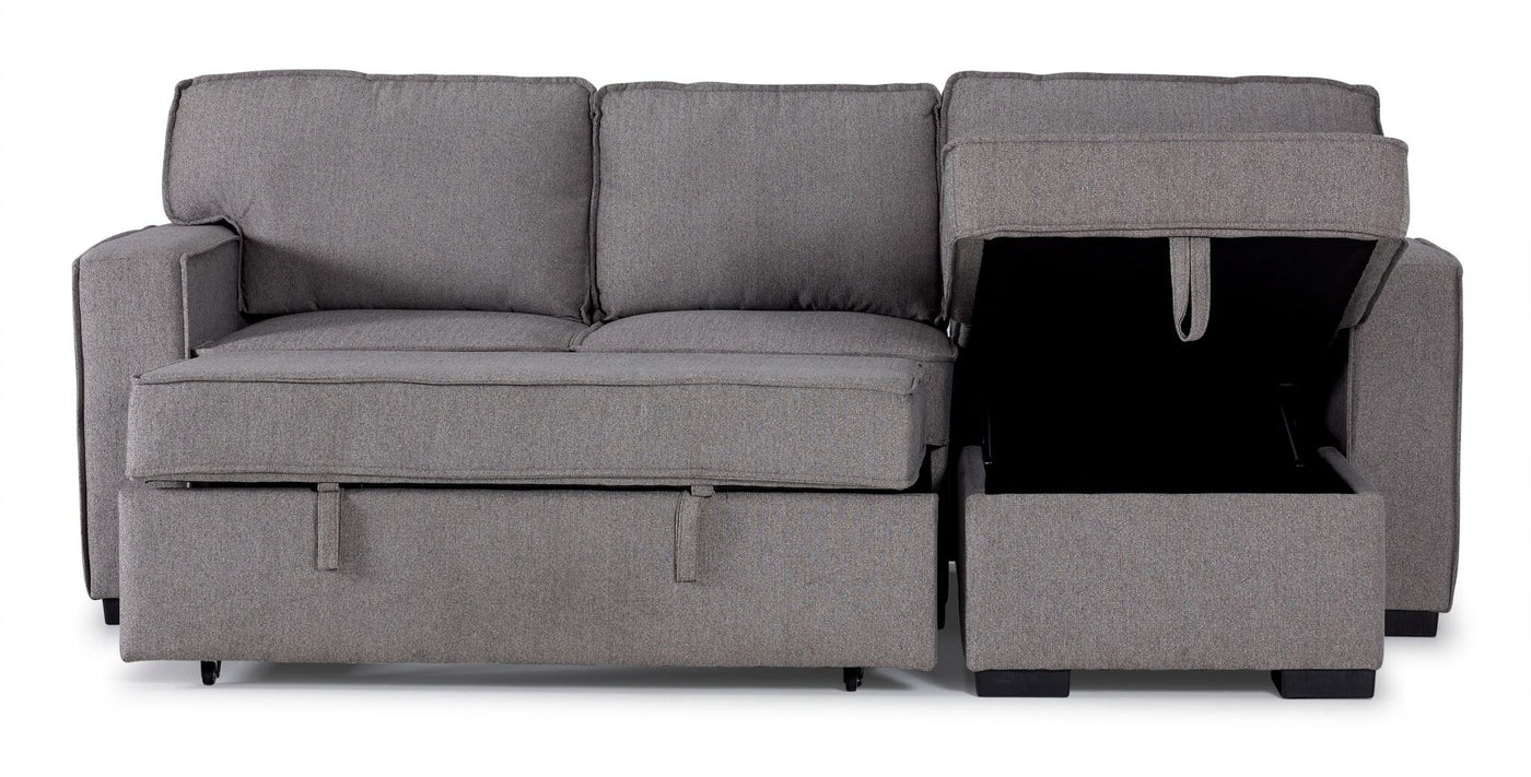 Poppy Pop-Up Sofa Bed - Grey