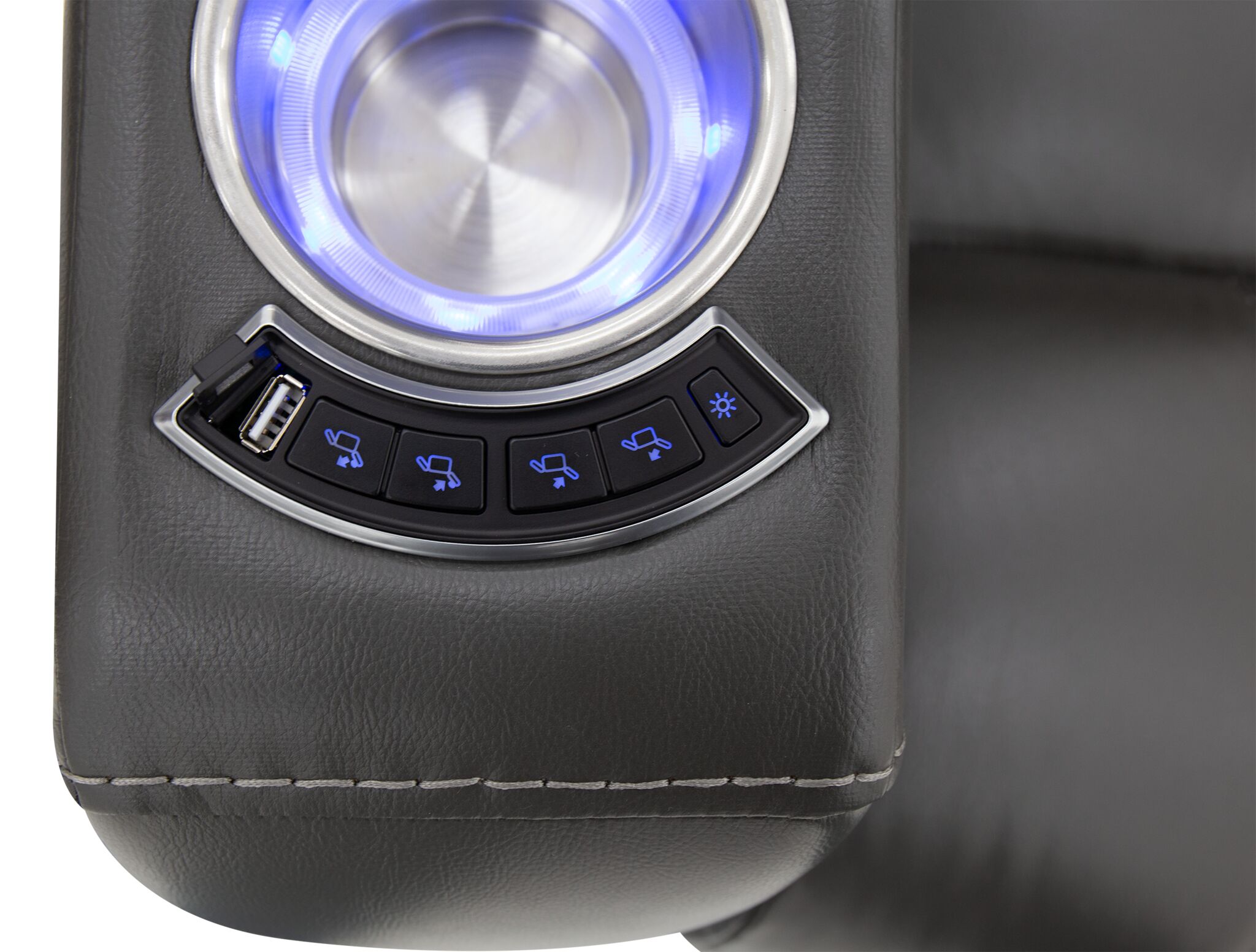 Quantum Power Recliner - Charcoal