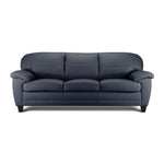 Raphael Leather Sofa - Navy