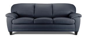 Raphael Leather Sofa - Navy