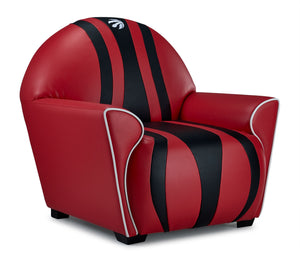 Raptors Chair - Red and Black