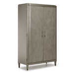 Reece Armoire - Silver Grey