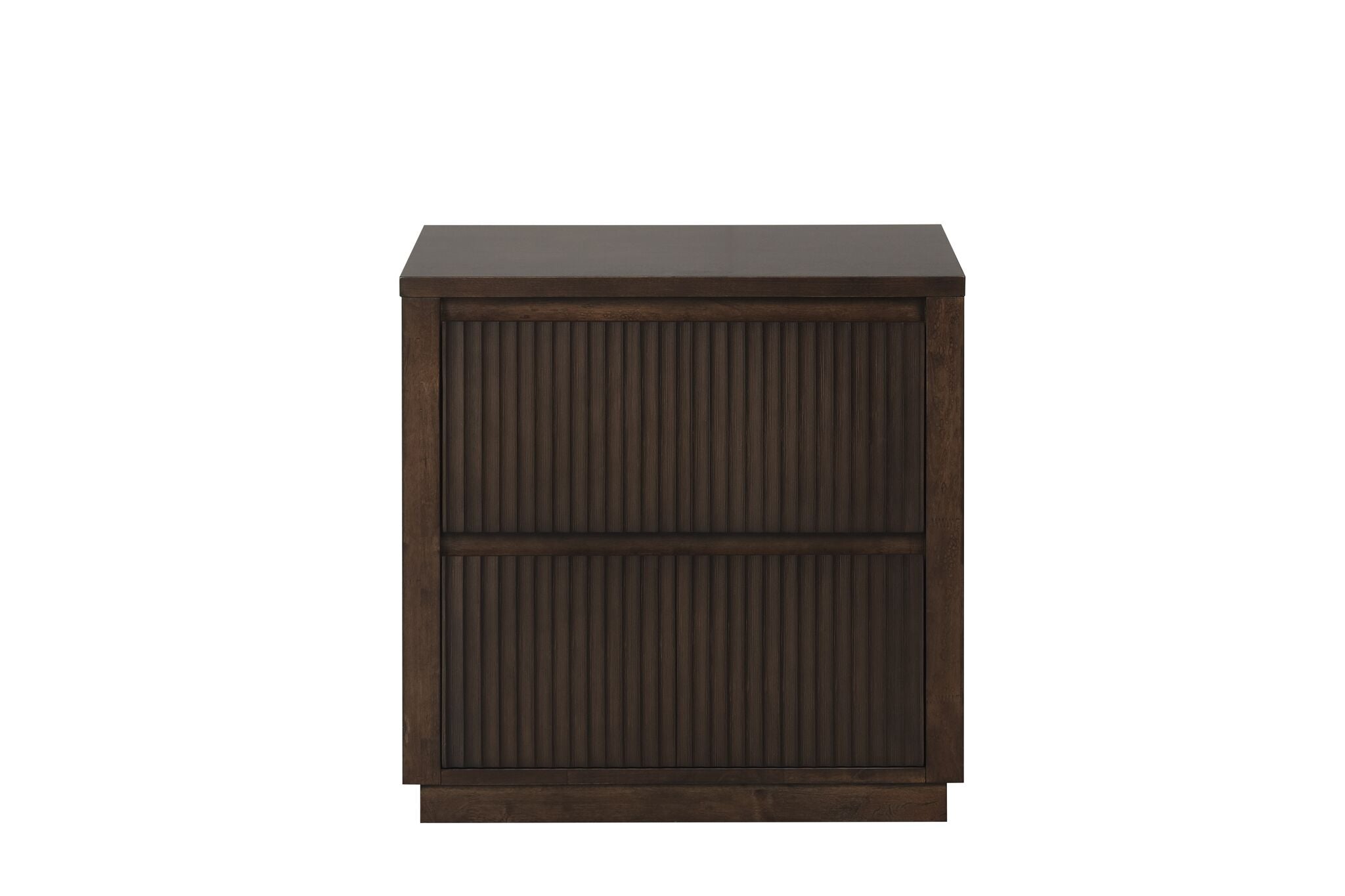 Reed Night Table - Dark Walnut