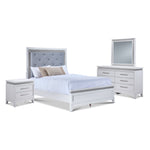 Reflections 6 - Piece Queen Bedroom Package - White