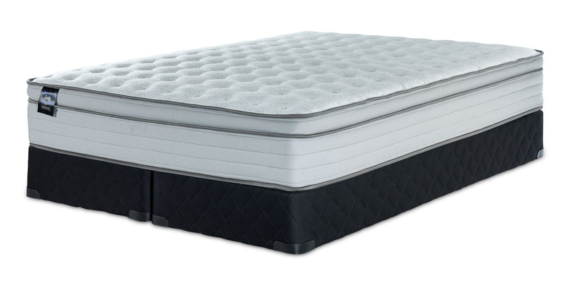 Sealy® Essentials Remy II Firm Eurotop King Mattress and Split