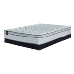 Sealy® Essentials Remy II Firm Eurotop Queen Mattress and Low-Profile Boxspring
