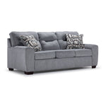 Mackay Sofa and Loveseat Set - Grey