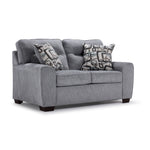 Mackay Sofa and Loveseat Set - Grey