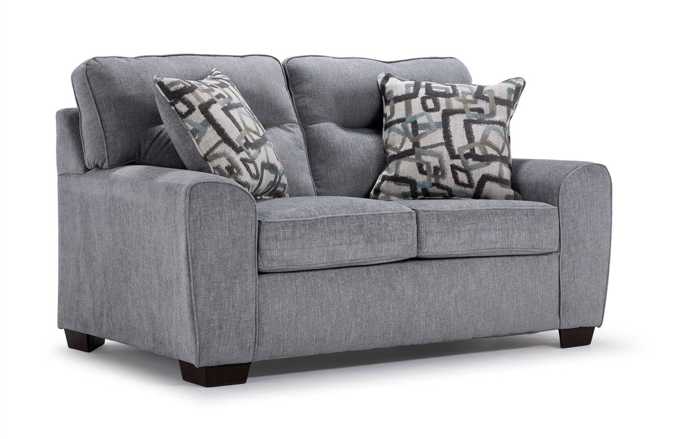 Mackay Sofa, Loveseat and Chair Set - Grey