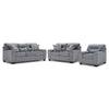 Mackay Sofa, Loveseat and Chair Set - Grey