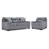 Mackay Sofa and Chair Set - Grey