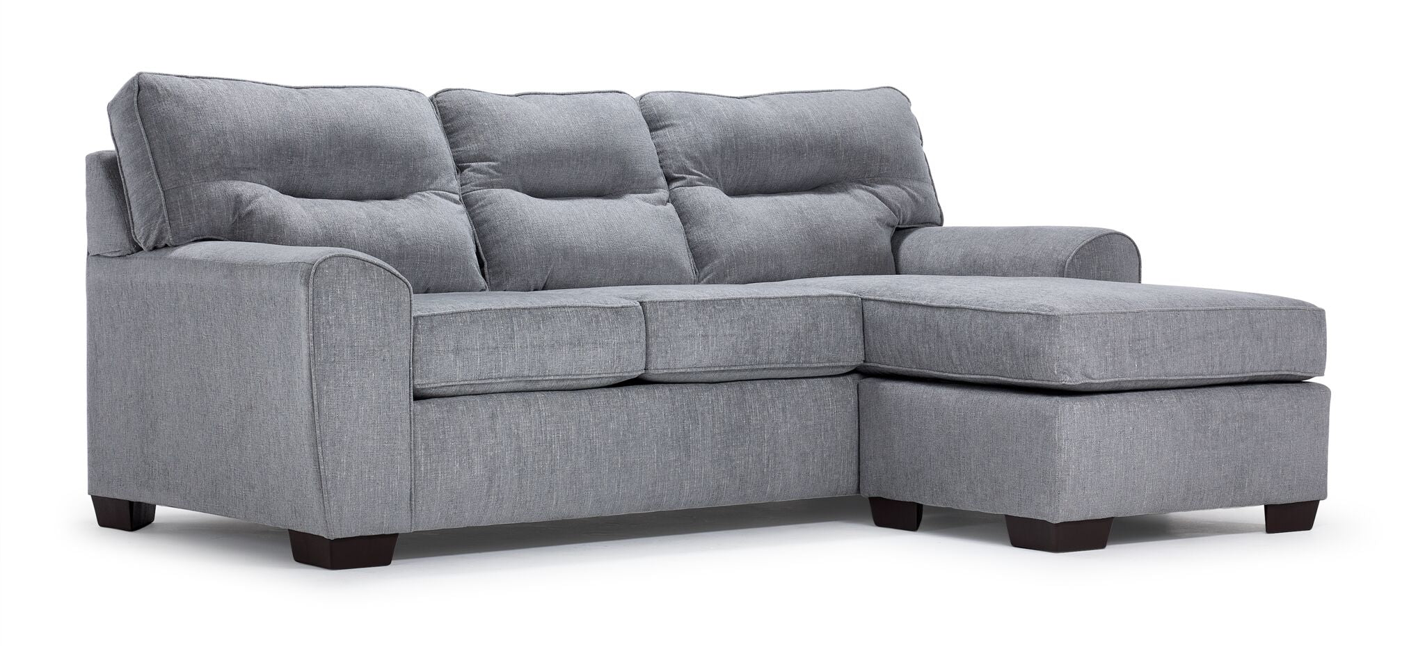Mackay Reversible Chaise Sofa - Grey