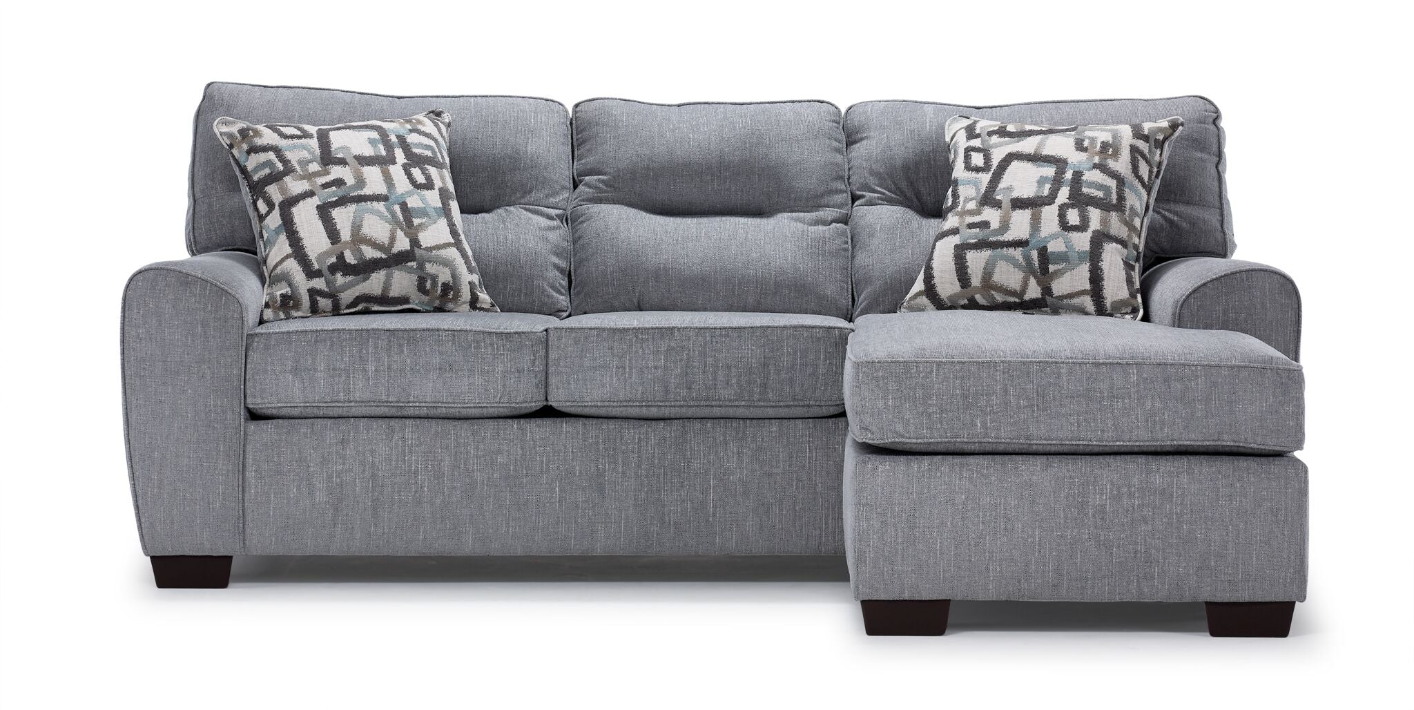 Mackay Reversible Chaise Sofa - Grey