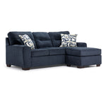 Mackay Chaise Sofa - Blue