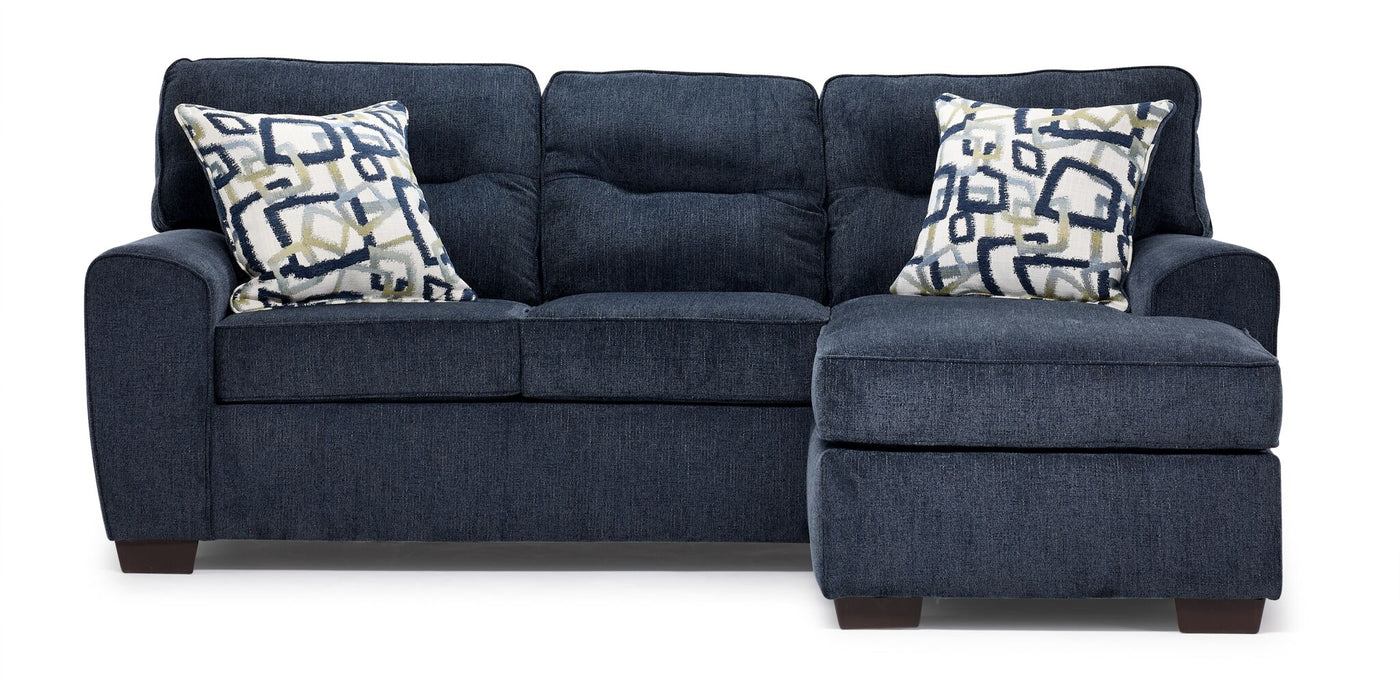 Mackay Chaise Sofa - Blue