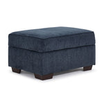 Mackay Storage Ottoman - Blue