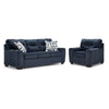 Mackay Sofa and Chair Set - Blue
