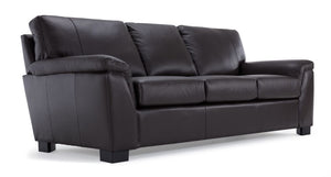 Reynolds Leather Sofa - Coffee