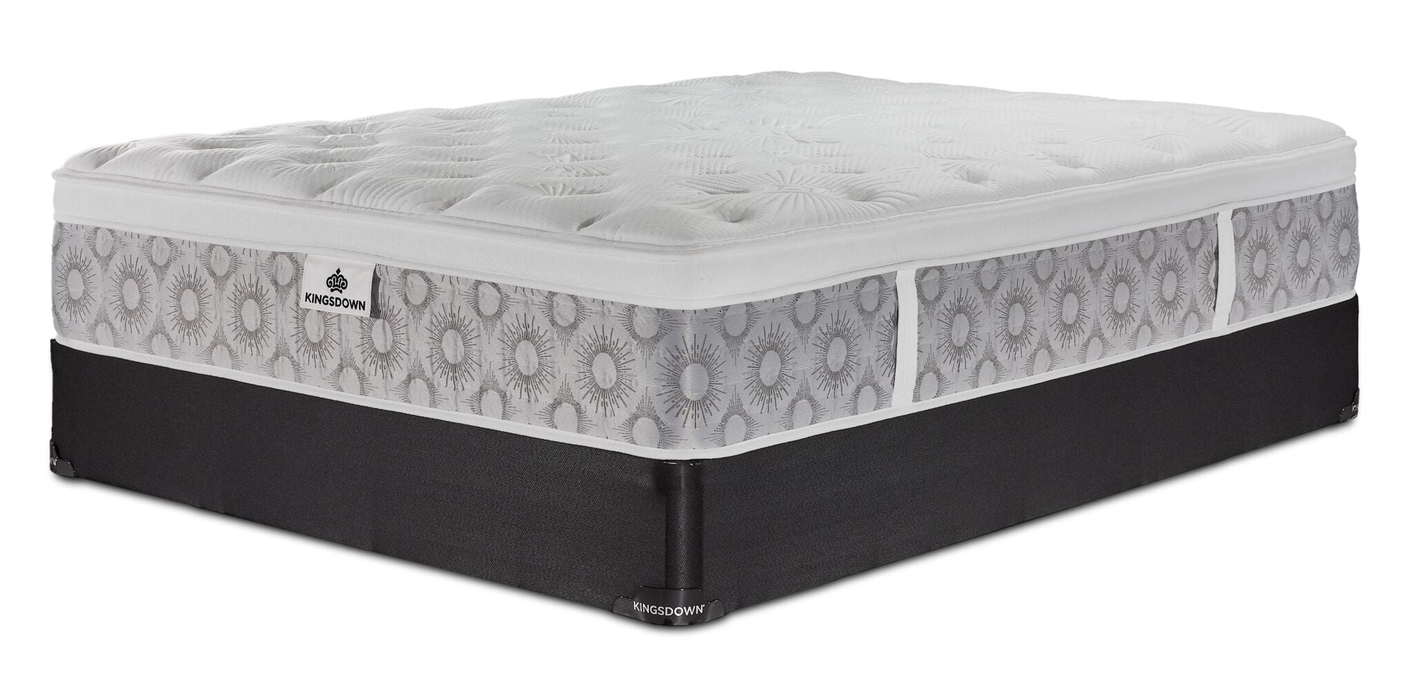 Kingsdown Rothwell Medium Euro Top Full Mattress and Boxspring Set