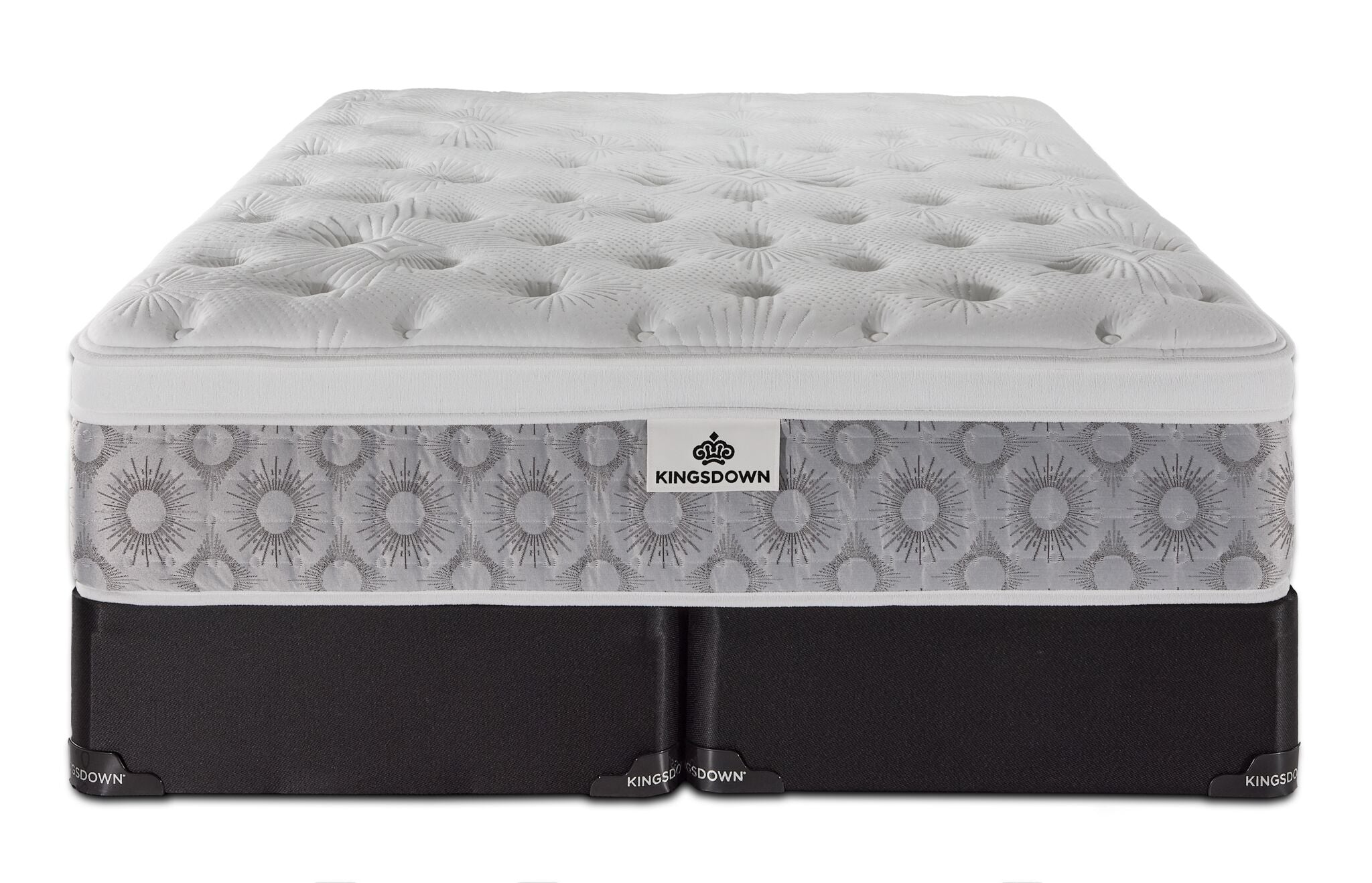 Kingsdown Rothwell Medium Euro Top Queen Mattress and Split Boxspring Set