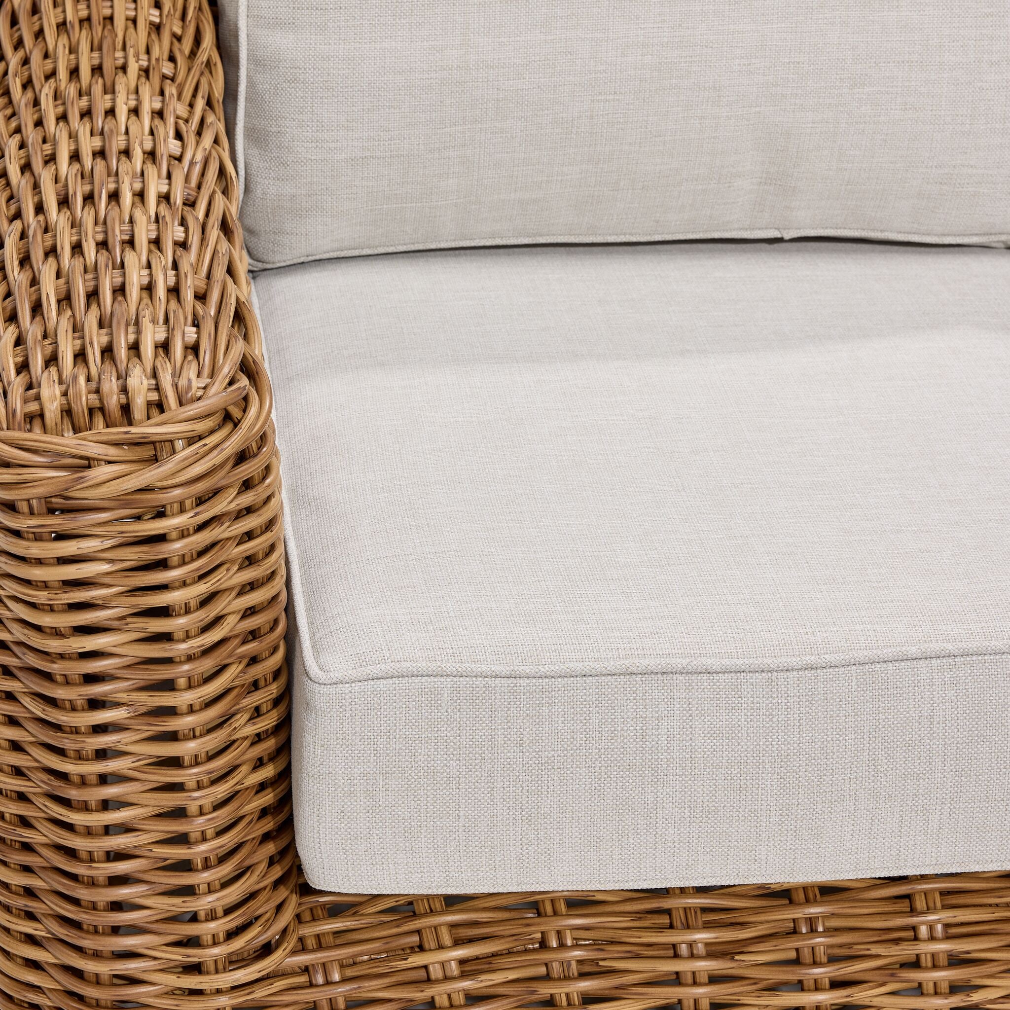 Salina Outdoor Sofa - Brown