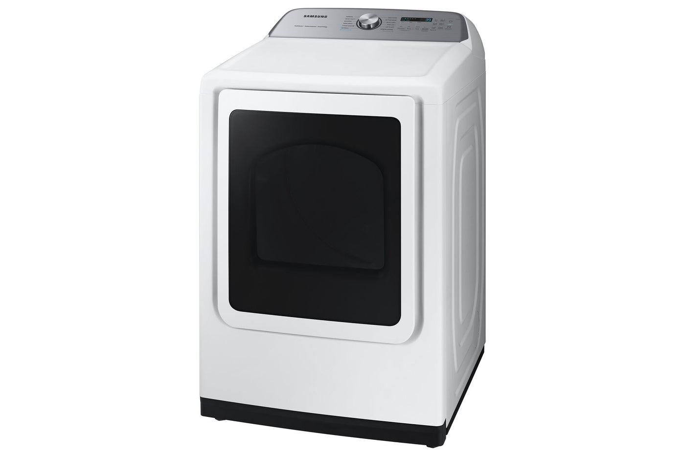 Samsung White Electric Smart Dryer with Steam Dry (7.4 Cu.Ft.) - DVE52DG5505WAC