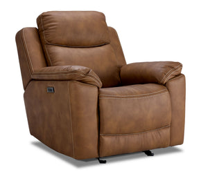 Santa Fe Glider Power Recliner - Copper
