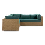 Savannah 4 - Piece Outdoor Sectional - Green