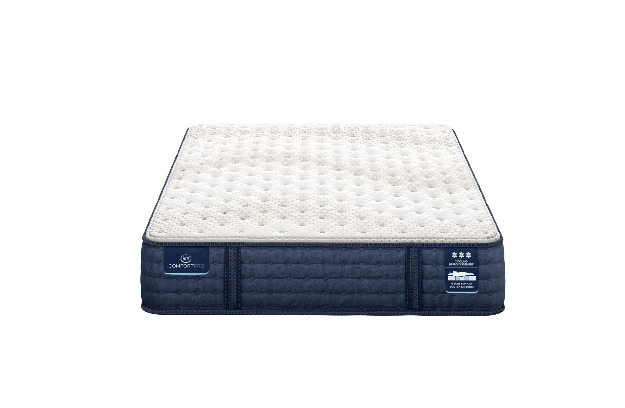 Serta iComfort PRO Scotland Firm King Mattress and Split Boxspring Set