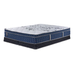 Sealy Posturepedic® Palatial Crest® Dara Firm Eurotop Queen Mattress and Low Profile Split Boxspring Set