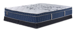 Sealy Posturepedic® Palatial Crest® Dara Firm Eurotop Queen Mattress and Low Profile Split Boxspring Set