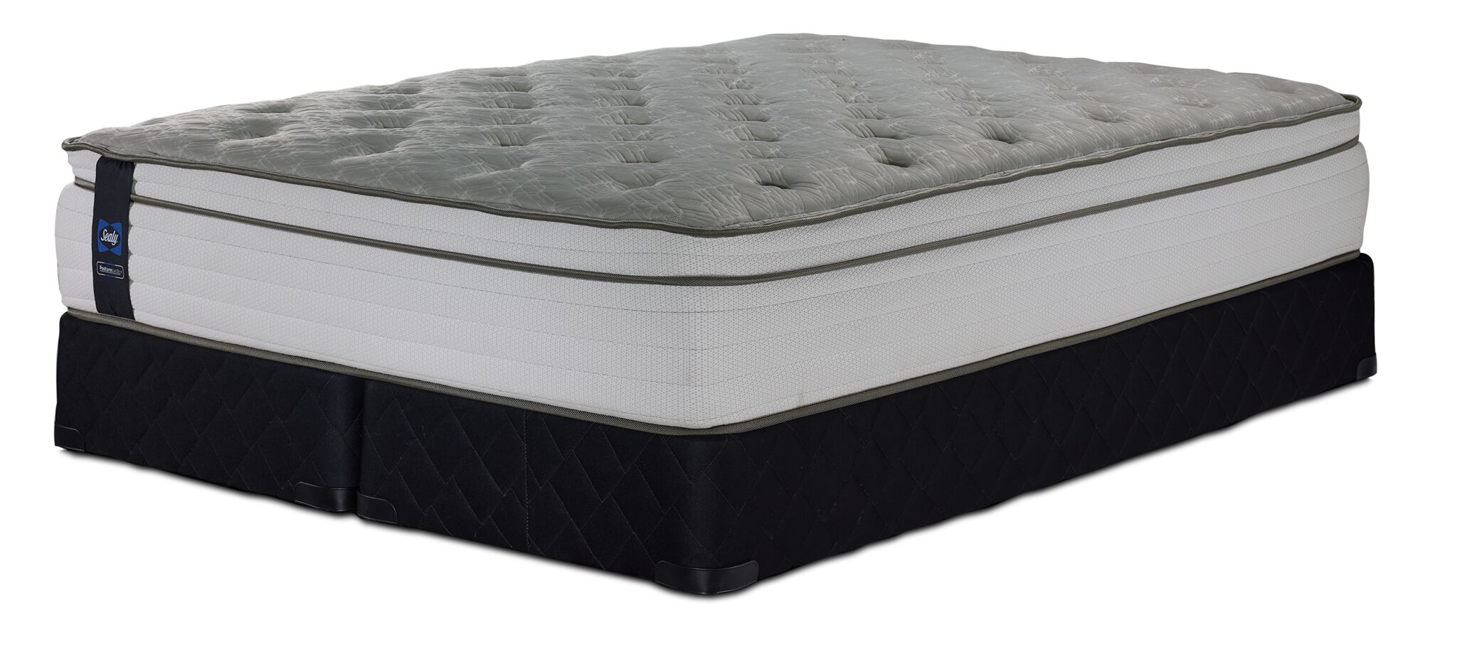 Sealy Posturepedic® Correct Comfort 4 Firm Eurotop Queen Mattress and Split Boxspring Set