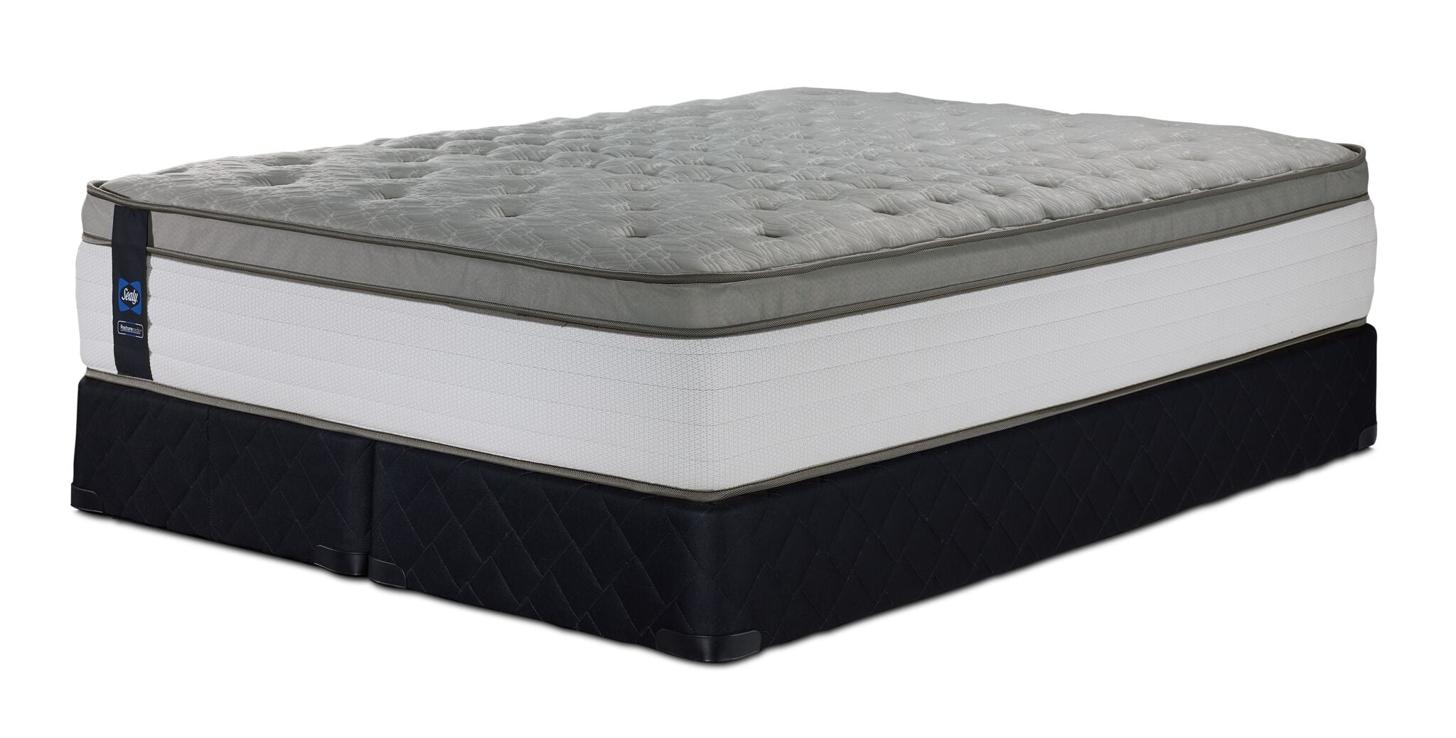 Sealy Posturepedic® Correct Comfort 6 Firm Eurotop King Mattress and Split Boxspring Set
