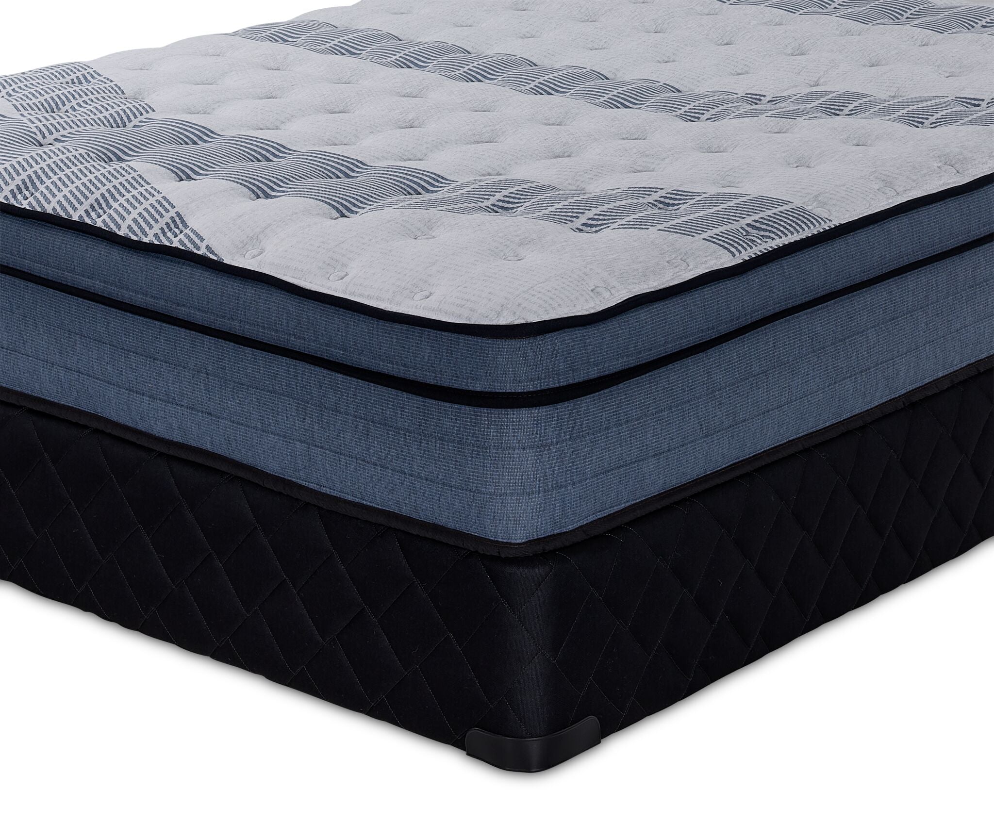 Sealy® Essentials Remy Firm Eurotop King Mattress and Split Boxspring Set