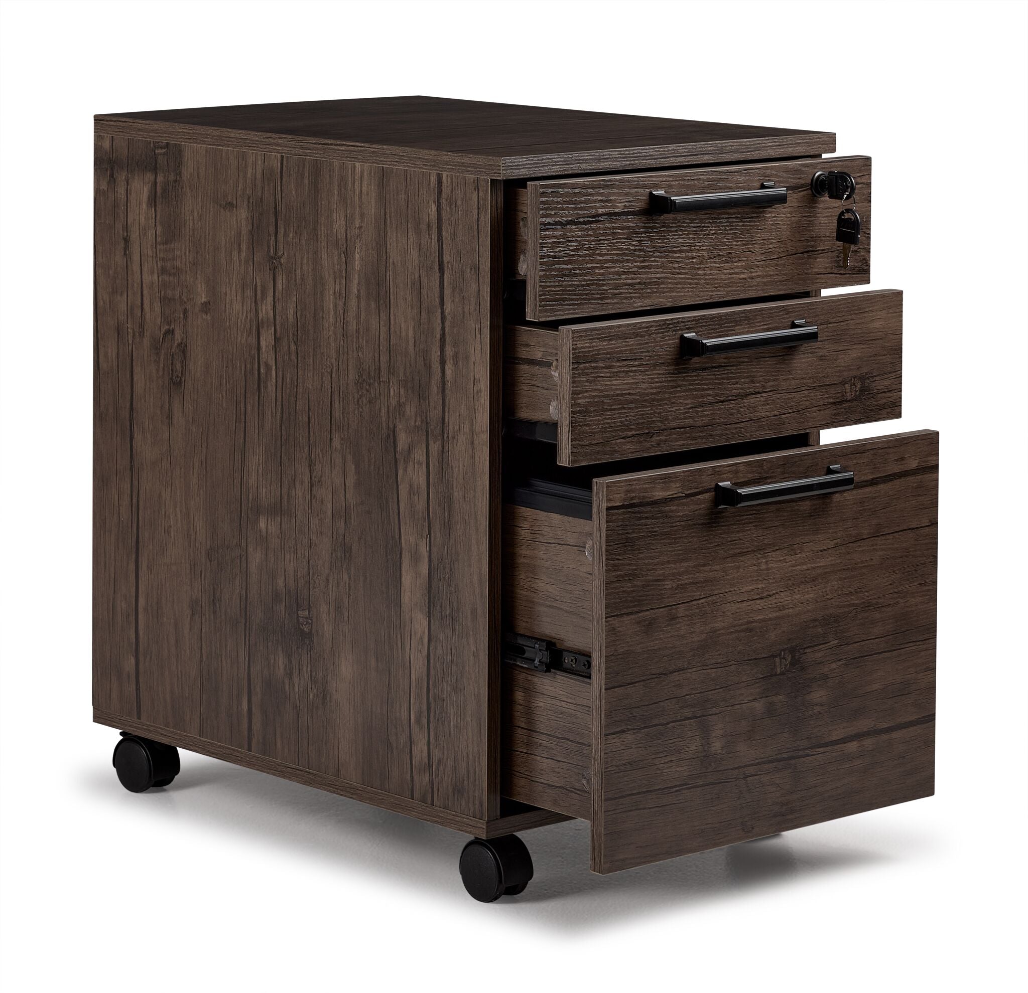 Sean Filling Cabinet- Grey Stone