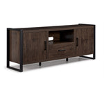 Sean 63.75" TV Stand- Grey Stone