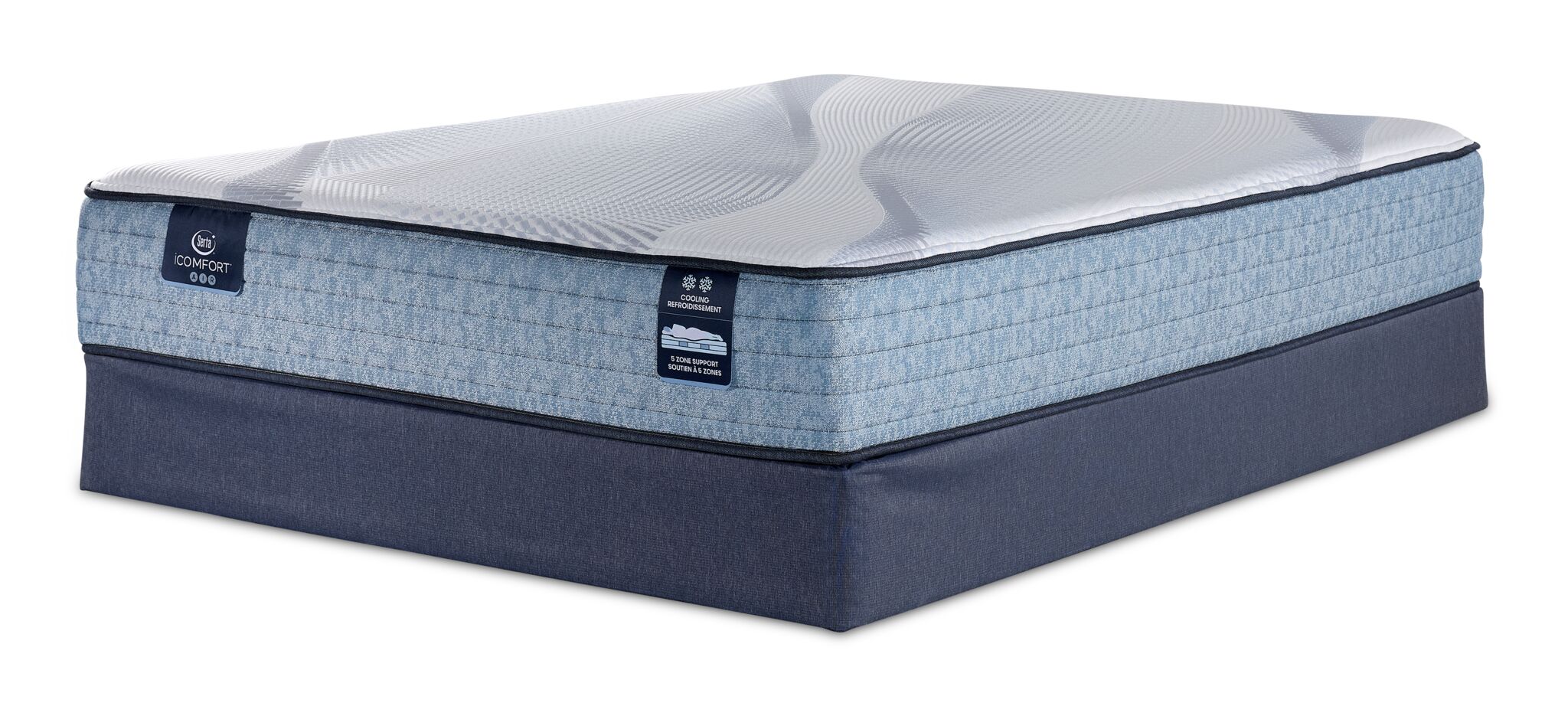 Serta iComfort® AIR Hybrid Medium 11.5" Full Mattress and Boxspring Set