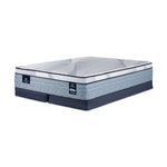 Serta iComfort® AIR 4 Plush Euro Top 14" Queen Mattress and Low Profile Split Boxspring Set