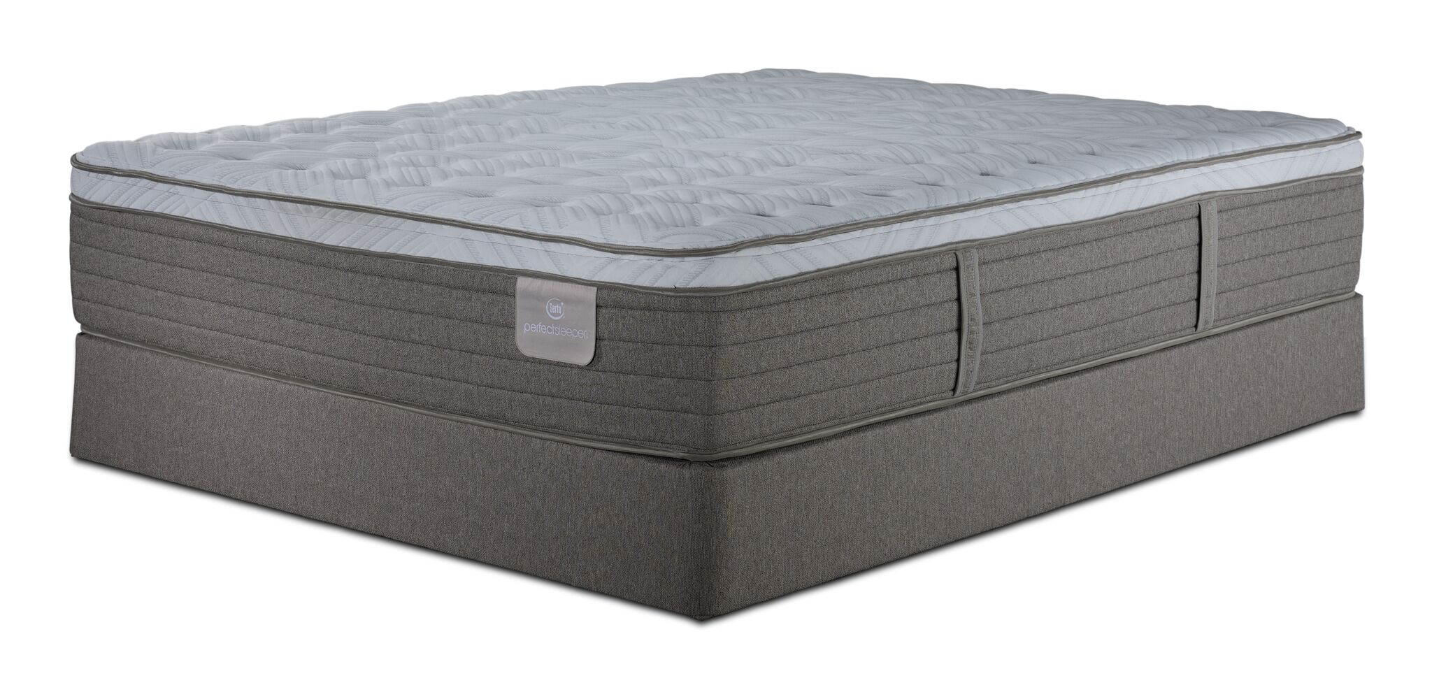 Serta® Perfect Sleeper Provence Firm Eurotop Queen Mattress and Boxspring Set