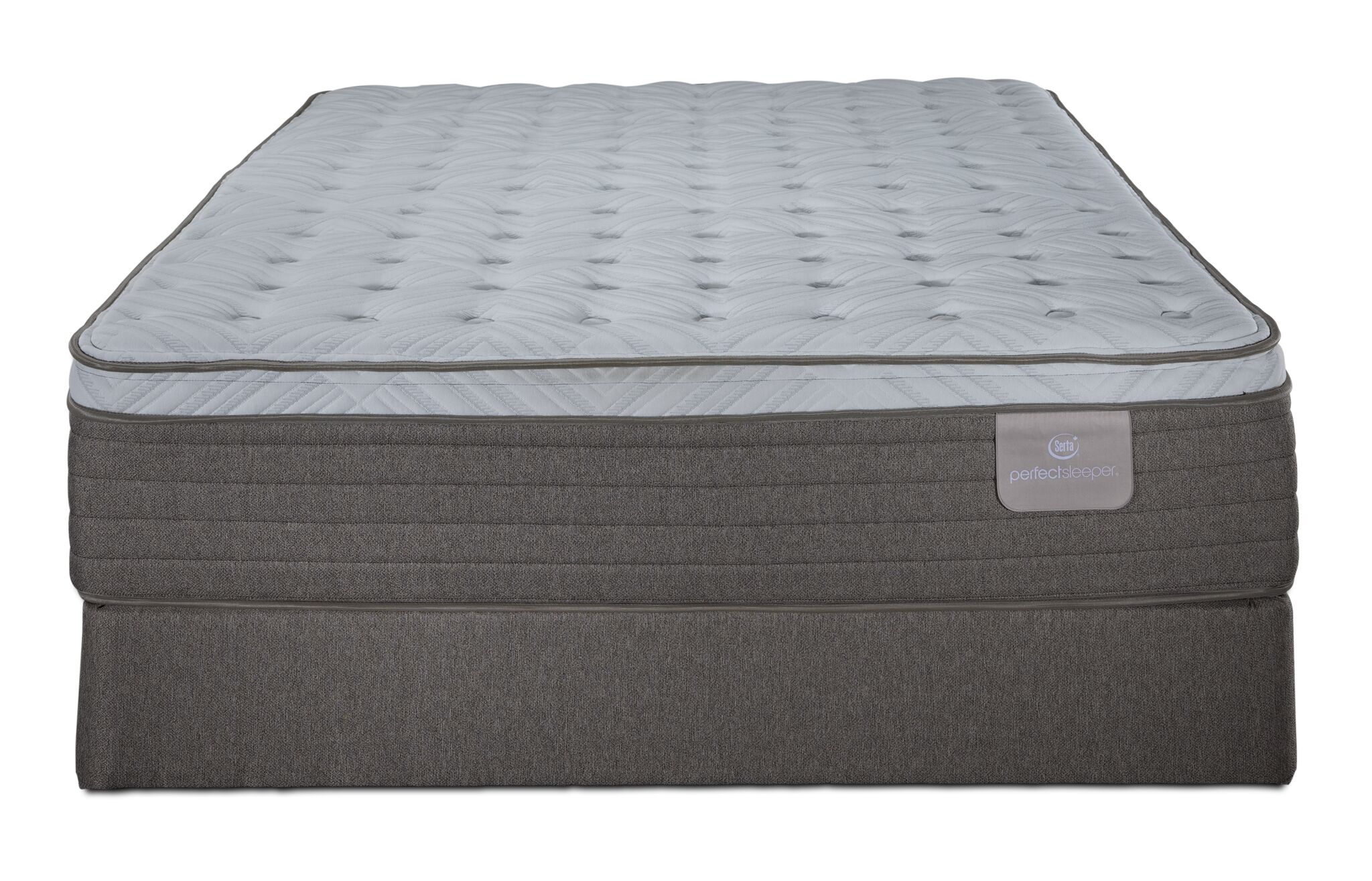 Serta® Perfect Sleeper Provence Firm Eurotop Queen Mattress and Boxspring Set