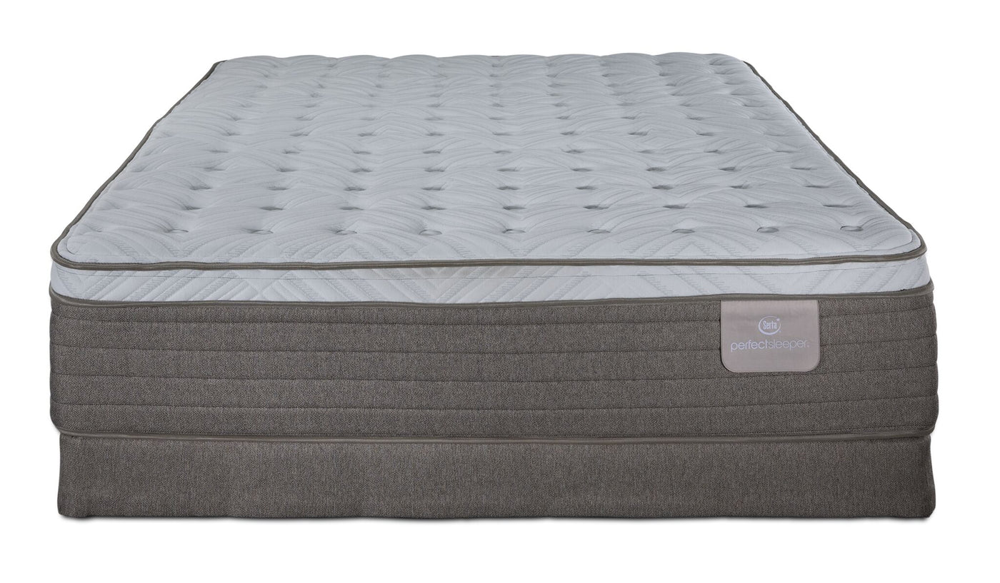 Serta® Perfect Sleeper Provence Firm Eurotop Twin Mattress and Low Profile Boxspring Set