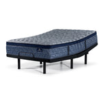 Serta® Perfect Sleeper Triumph Firm Euro Top King Mattress and L2 Pro Motion Adjustable Base