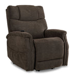 Sicily Power Lift Recliner - Dark Brown