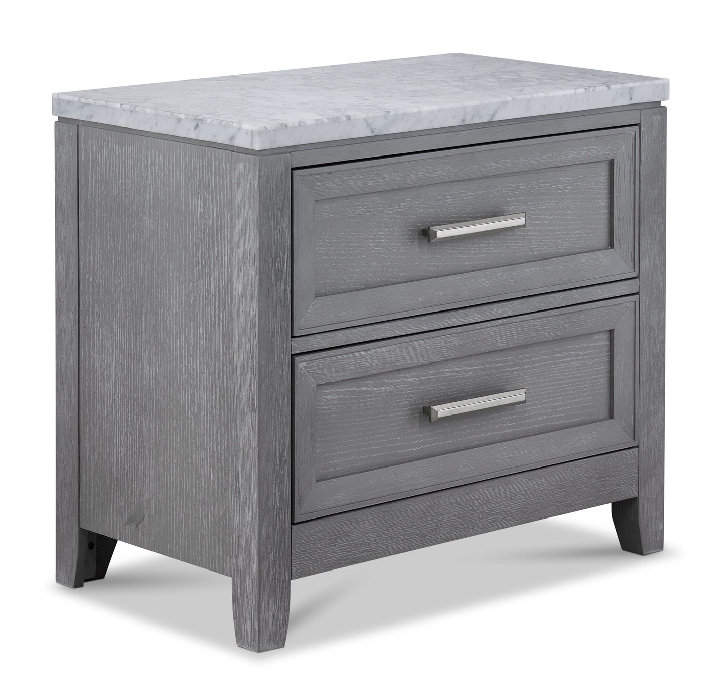 Silverstone Night Table - Mist Grey