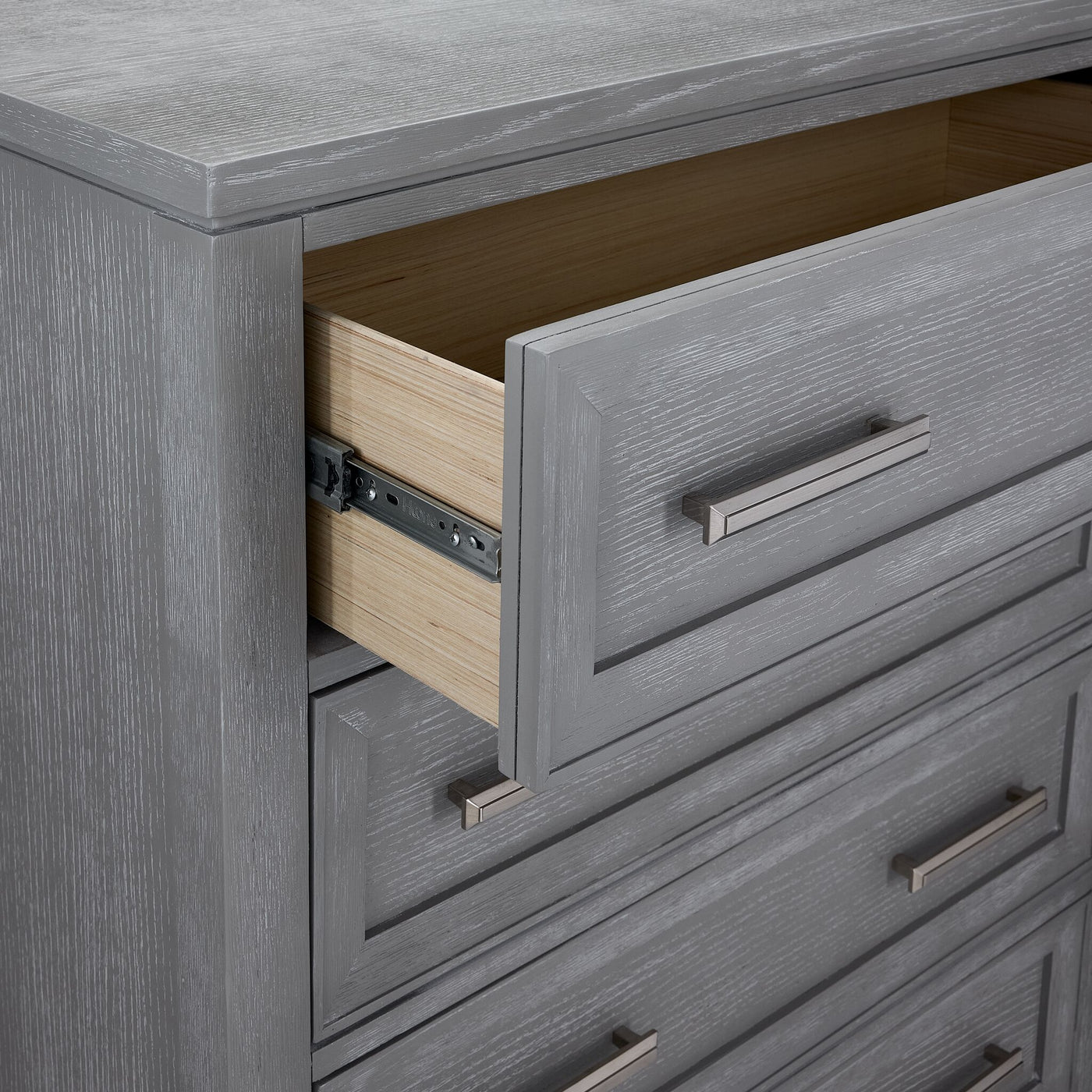 Silverstone 5-Drawer Chest - Mist Grey
