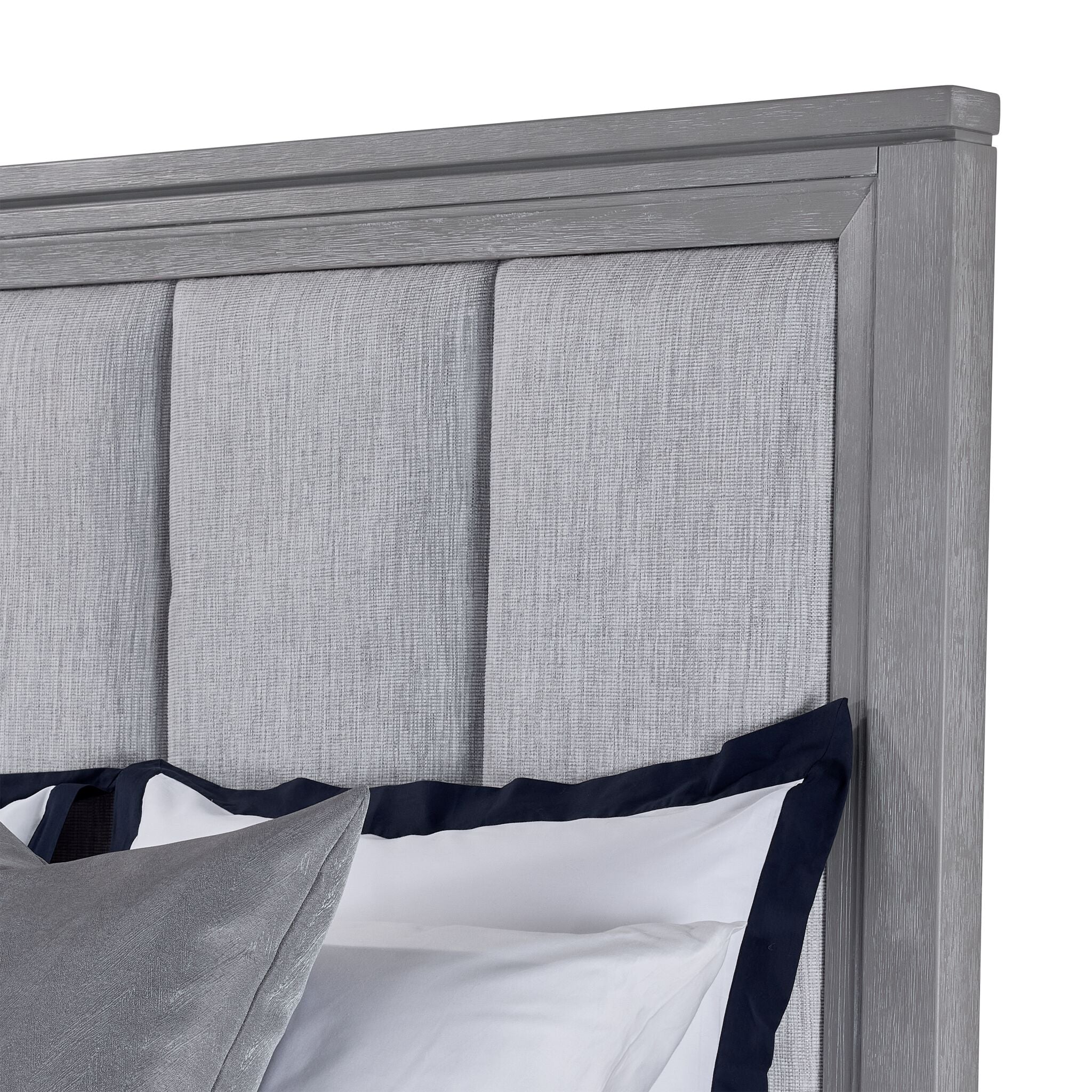 Silverstone 3-Piece Queen Storage Bed - Mist Grey