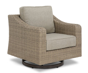 Staten Island Swivel Chair - Grey